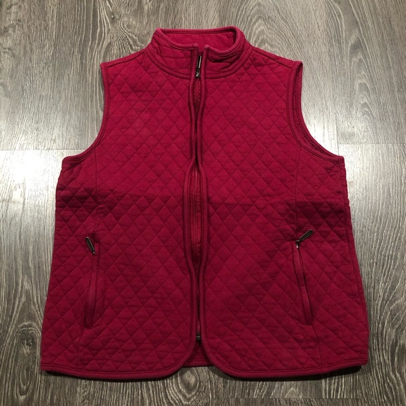 Charter Club Jackets & Coats Quilt Zip Up Vest Poshmark